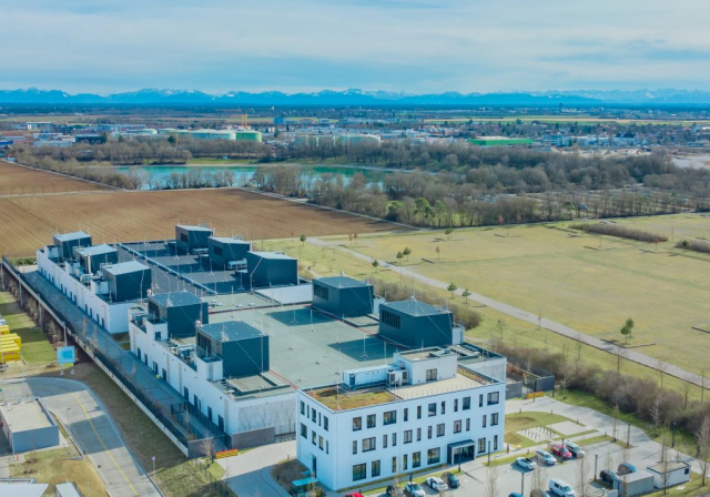 Außenanlagenpflege Rechenzentrum Noris München