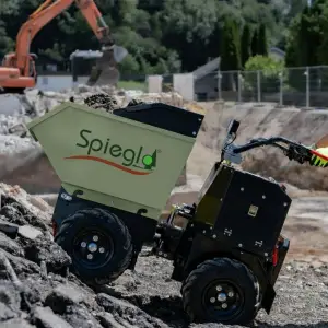 Motorschubkarre oder Mikrodumper zum Leihen